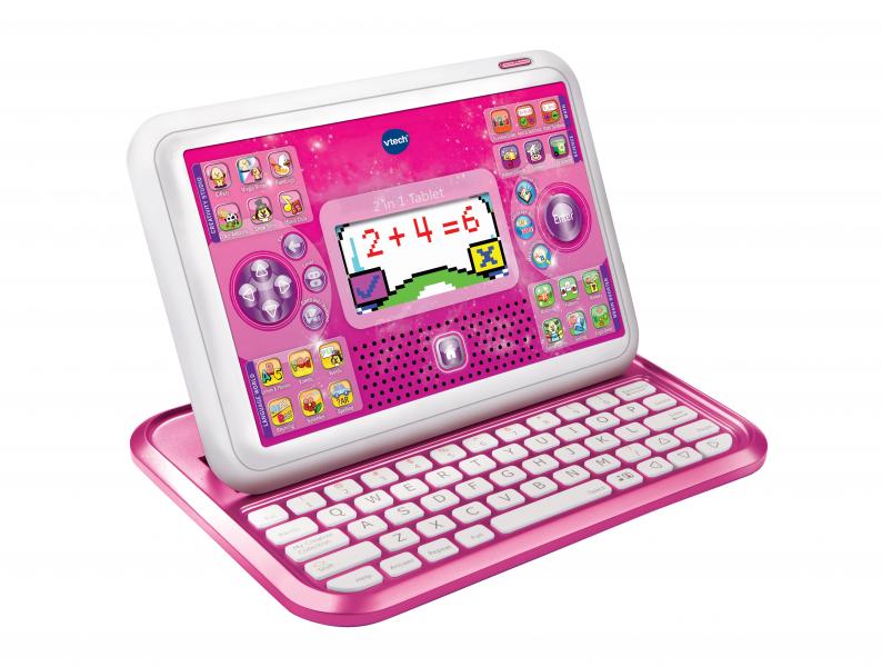 vtech 2 in 1 Tablet, pink 80155554 [Kinderlaptop,